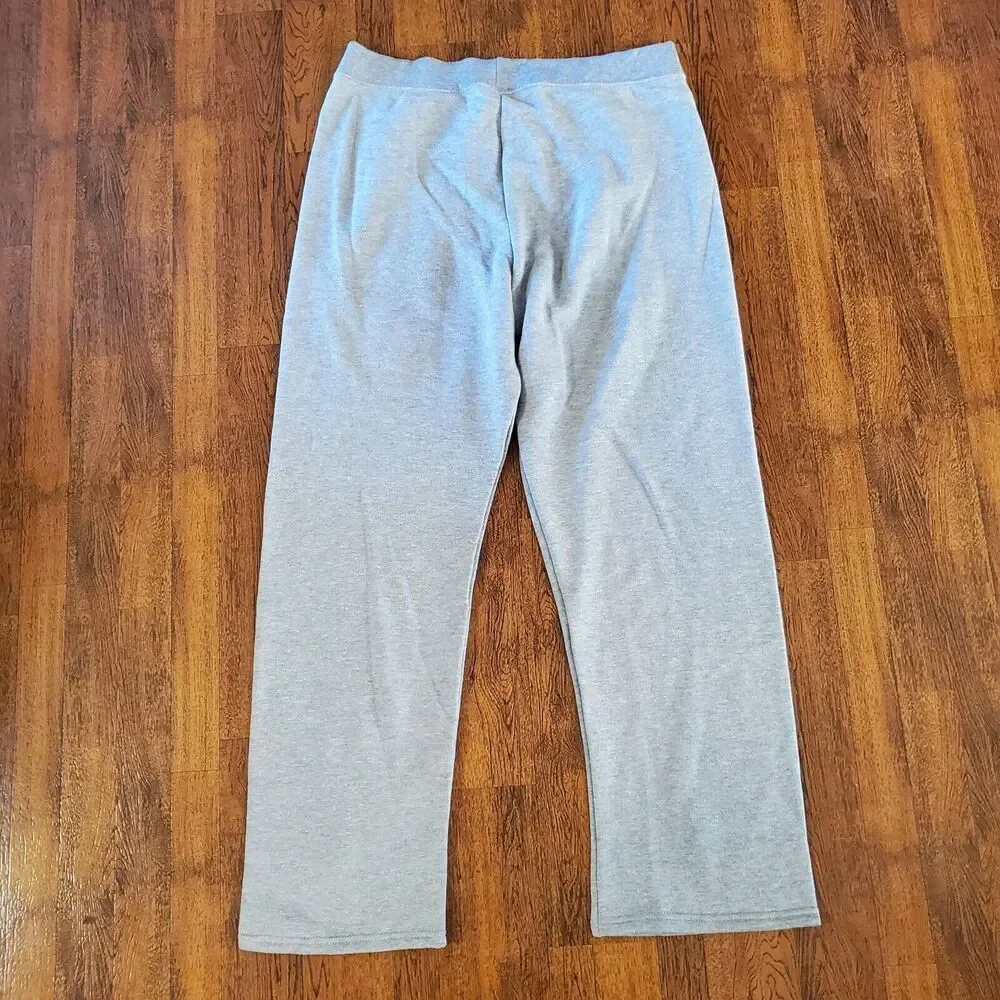 NWT Fruit Of The Loom Womens Sz 2XL Eversoft Essentials Live In Open Bottom Pant